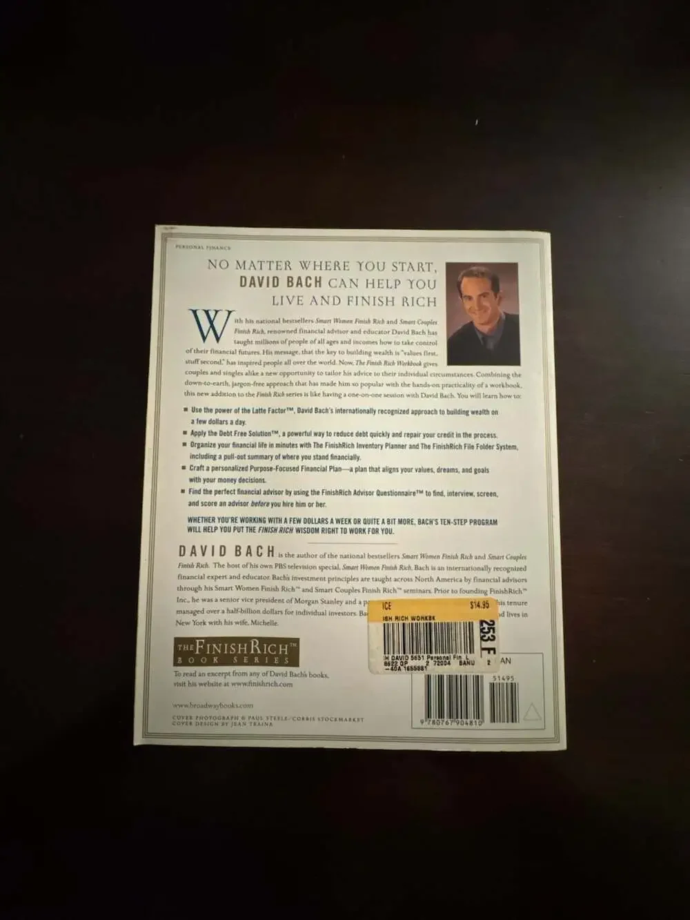 Finish Rich Workbook Personalized Plan for a Richer Future David Bach